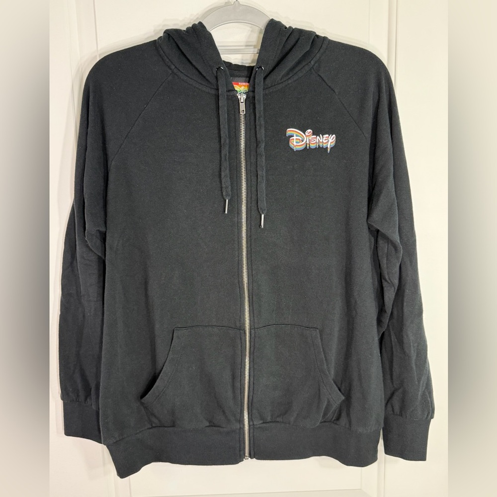 Rainbow Disney Black Hoodie by Torrid